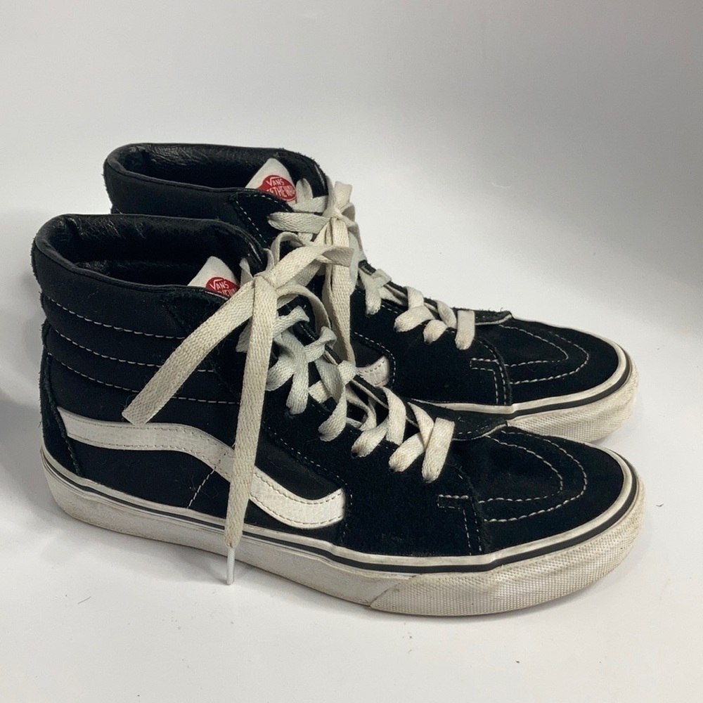 Vans Skateboard shoes black suede‎ unisex sizing